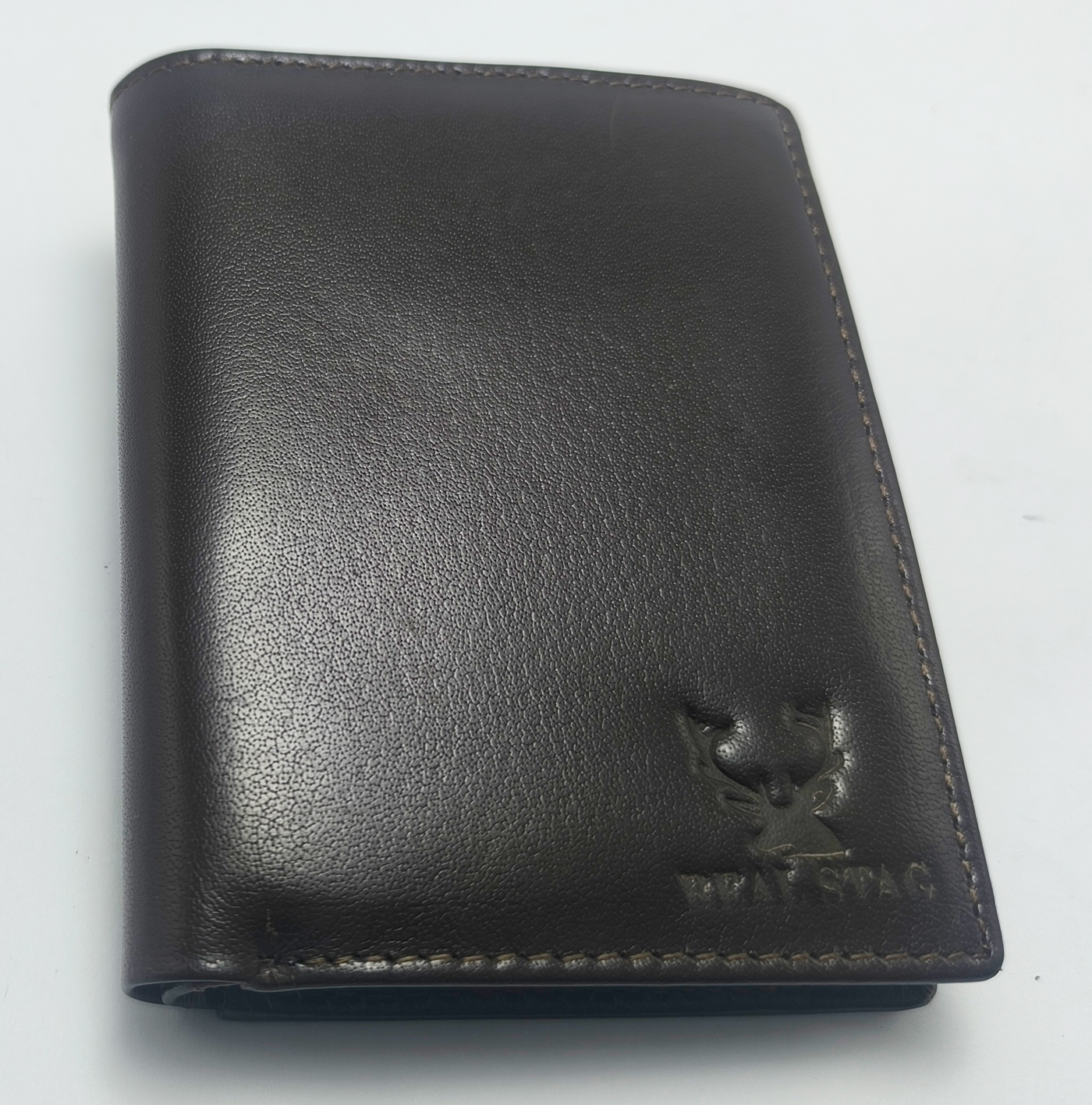 Man Wallet Dark Brow Leather