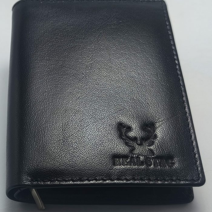 Man Wallet Black Leather