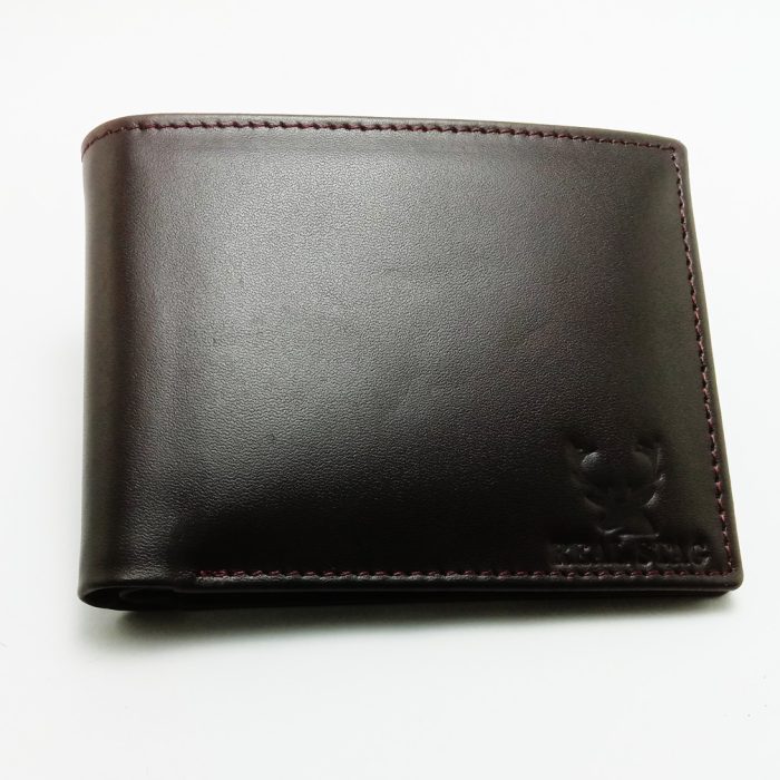Man Wallet Camel Leather